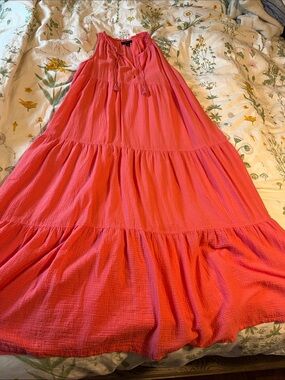 NWOT J.Crew Tiered Gauze Maxi Dress- Lightweight Summer Style